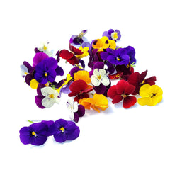 Flori comestibile panselute